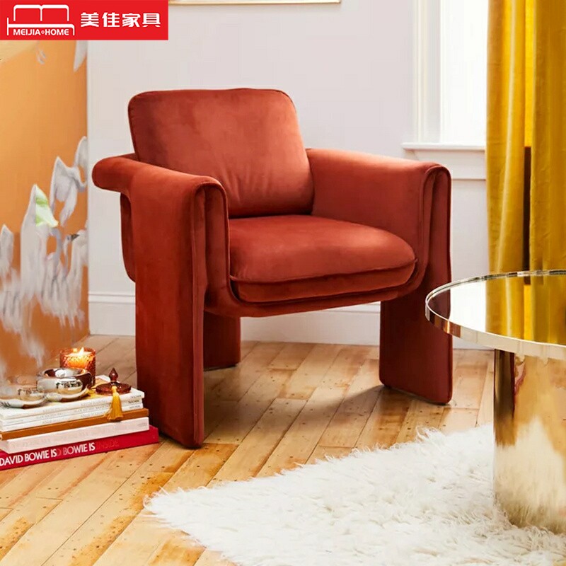 设计师异形休闲单人椅