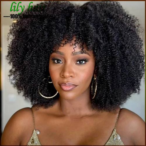 AfroKinkybangwig真人发丝