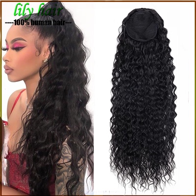 马尾真人发丝waterponytail