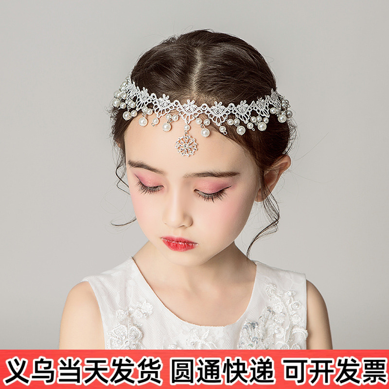 儿童皇冠水晶发箍小孩生日饰品