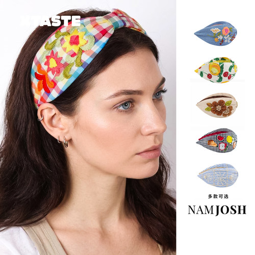 XTASTE  NAM JOSH 【复古春日感手工发箍系列】小众设计高级发箍