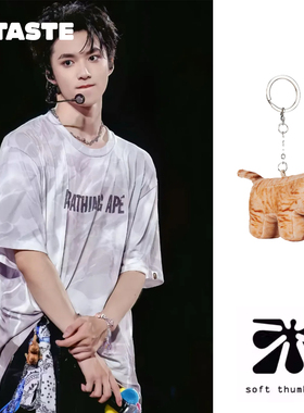 韩国softthumbnail 原创宠物猫狗玩偶包包挂件钥匙圈公仔挂绳公仔