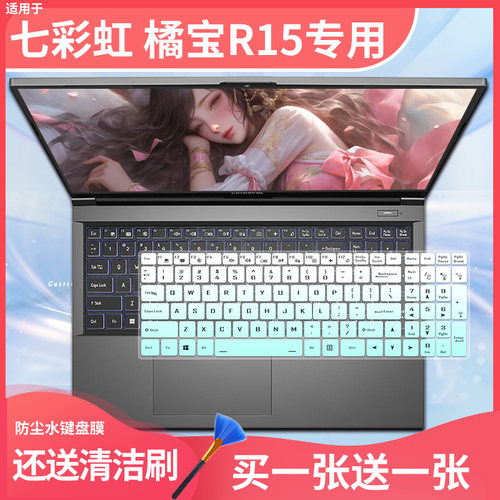 适用于七彩虹 橘宝MEOW R15 AI PC锐龙R7-8845HS笔记本电脑键盘膜