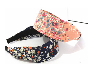 包邮 韩版时尚发箍民族风浪漫小碎花手工布衣碎花辫发箍发饰发卡