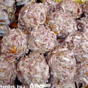 传统潮汕特产潮州特产街边地道小吃 芋丸 当天出炉真空3个装