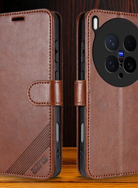 适用vivo X200Ultra手机壳翻盖式皮套插卡钱包款式防摔皮套保护套新款全包商务男女士软胶外壳高档皮夹