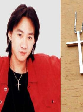 beyond黄家驹同款钛钢不变色项链