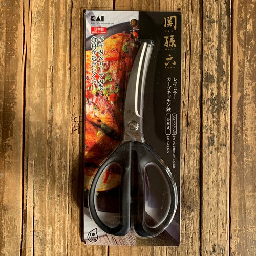 日本制造贝印KAI厨房剪刀关孙六