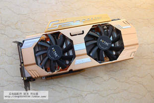 索泰 GTX760-2GD5  256BIT位宽 豪华 土豪金 金灿灿