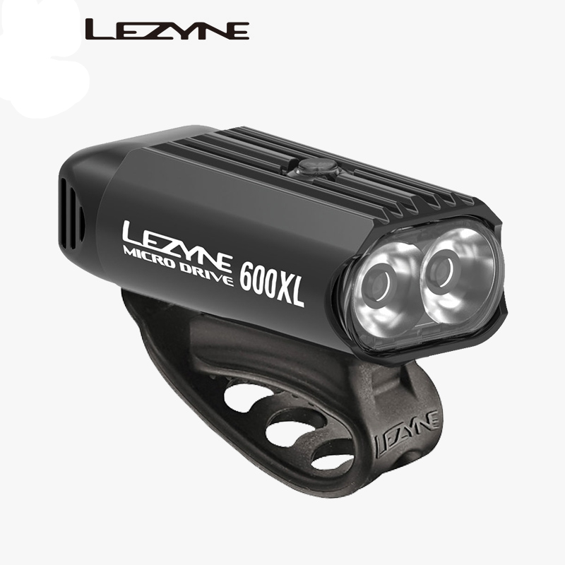 LEZYNE雷音MICRO DRIVE 600XL强光夜骑手公路山地自行车骑行前灯