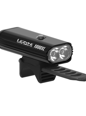 Lezyne雷音LITE DRIVE 1000XL前灯公路车LED破风车把夜骑车手电