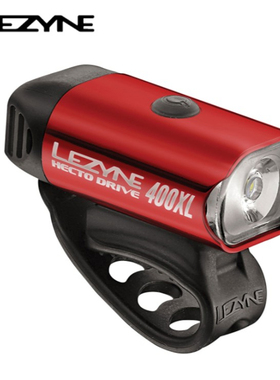 Lezyne雷音前灯山地自行车公路车LED破风车把夜骑车灯400刘明红色