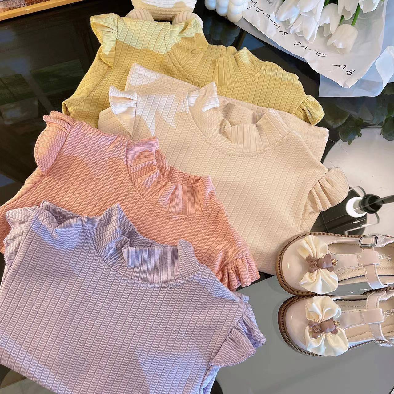 新款中小童装内搭洋气女童秋季小飞袖打底衫儿童春秋款长袖棉T恤,童装/婴儿装/亲子装,T恤,淘宝优惠券,粉丝福利购,淘宝优惠卷