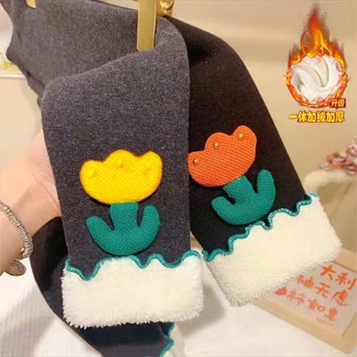 长裤一体绒打底裤特惠冲量