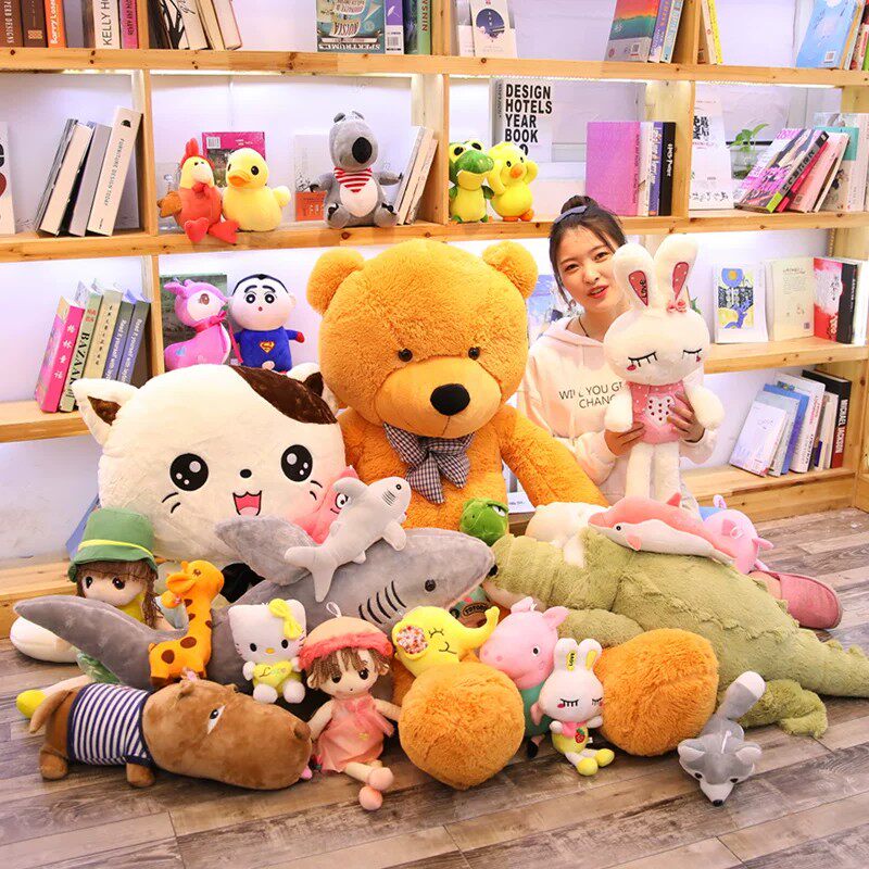 婚庆抛洒娃娃毛绒玩具婚礼抛撒套餐生日活动小礼品大礼包公仔玩偶