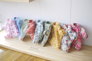 豆爷の店 blythe花衬衫 多色 小布licca胶皮holala娃衣