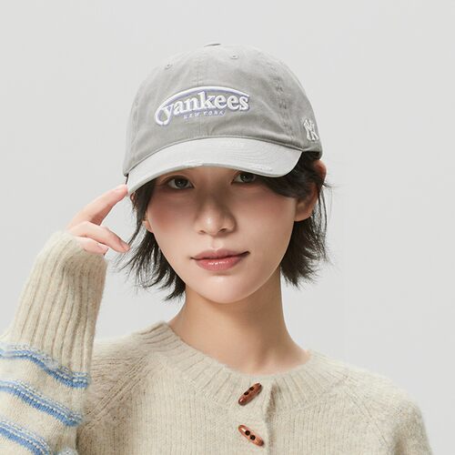 MLB官方正品软顶做旧棒球帽男女休闲时尚运动百搭遮阳帽3ACPV106N