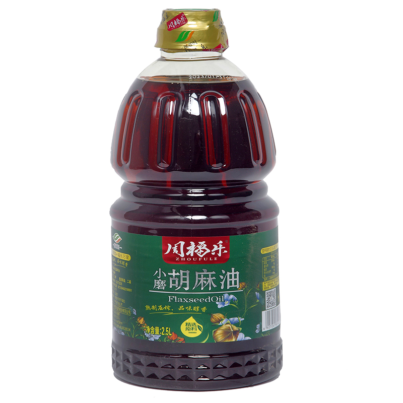 农家自榨胡麻油周福乐