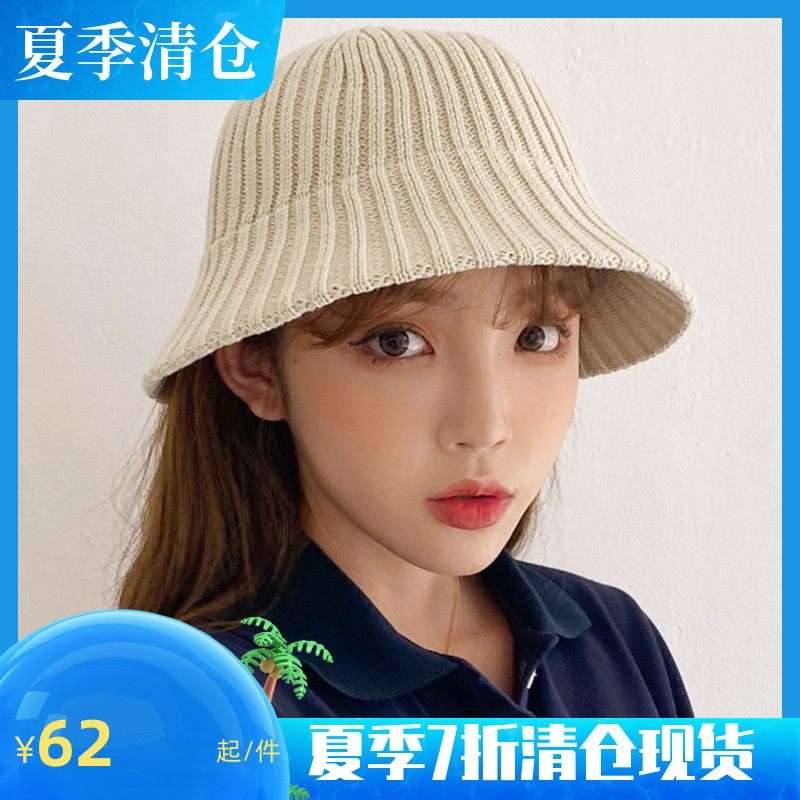 渔夫帽女百搭小清新ins风圆顶