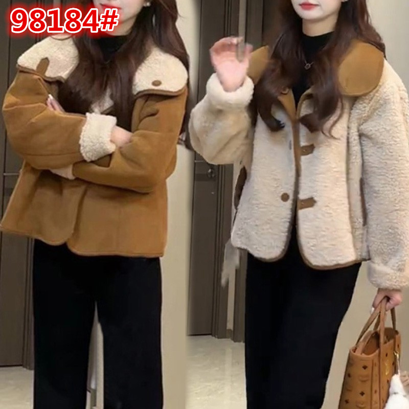 两面穿新款百搭外套2025冬季加绒加厚保暖防寒毛毛外套女