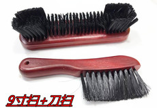 Сукно для бильярда 包邮台球桌12寸大扫英式斯诺克扫桌球扫清洁9寸台球桌 弧形毛边刷