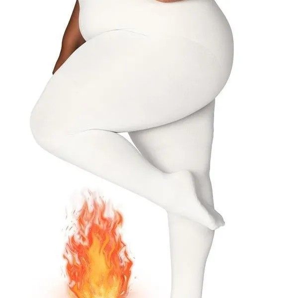 秋冬天女童加肥加大版超大版白色打底连裤袜子加厚加绒跳舞蹈儿童