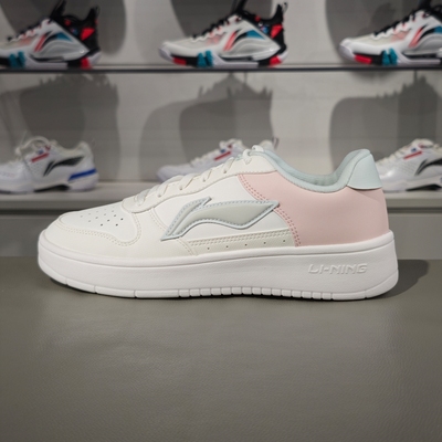 李宁防滑耐磨女子系带休闲鞋