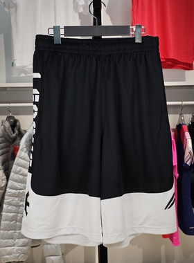 李宁短裤男子反伍BADFIVE篮球系列宽松舒适速干运动比赛裤AAPR359