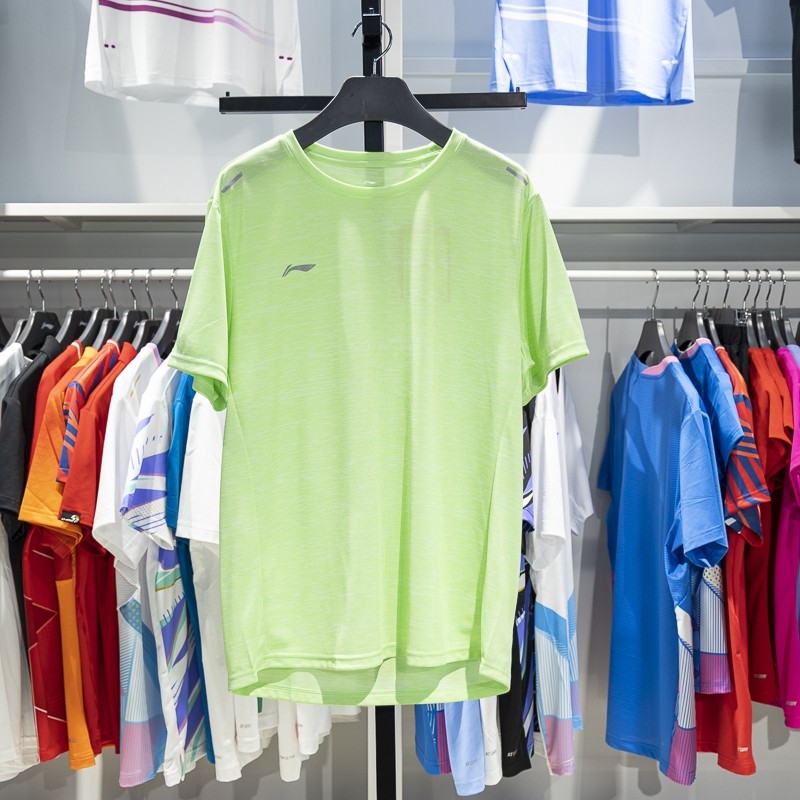 李宁短袖男子速干透气T恤