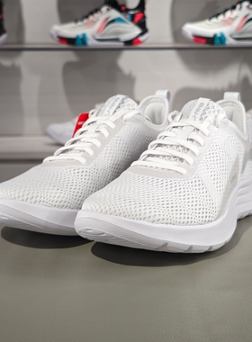 李宁跑鞋2023秋季新款男子网面透气时尚舒适轻质跑鞋ARBT045