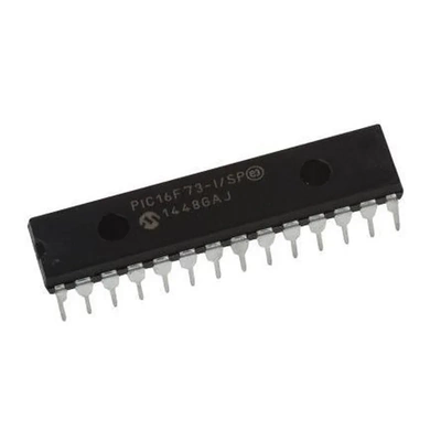 PIC16F73-I/SP DIP-28 Microchip (微芯) 微控制器 IC =MSD