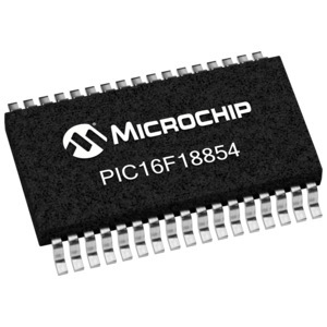 PIC16F18854-I/SS SSOP-28 Microchip (微芯) 微控制器IC =MSD