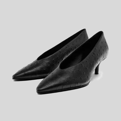 犀利哥MD尖头浅口单鞋