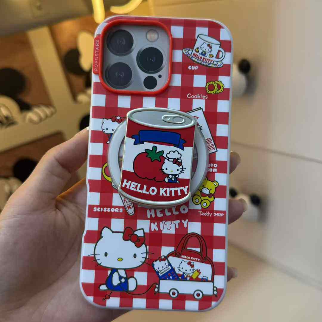 【泡泡骚手机壳】hellokitty强磁吸苹果手机壳iphone16promax/15pro/14/13手机保护套防摔潮流手机壳苹果15
