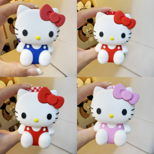 泡泡骚通用-手机气囊支架kitty坐姿磁吸支架可伸缩适配popsockets