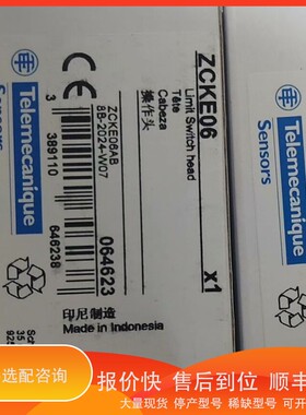 议价.ZCKE06限位开关头