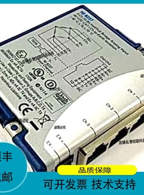 全新美国NI 9237 应变/桥输入模块 RJ50连接 77