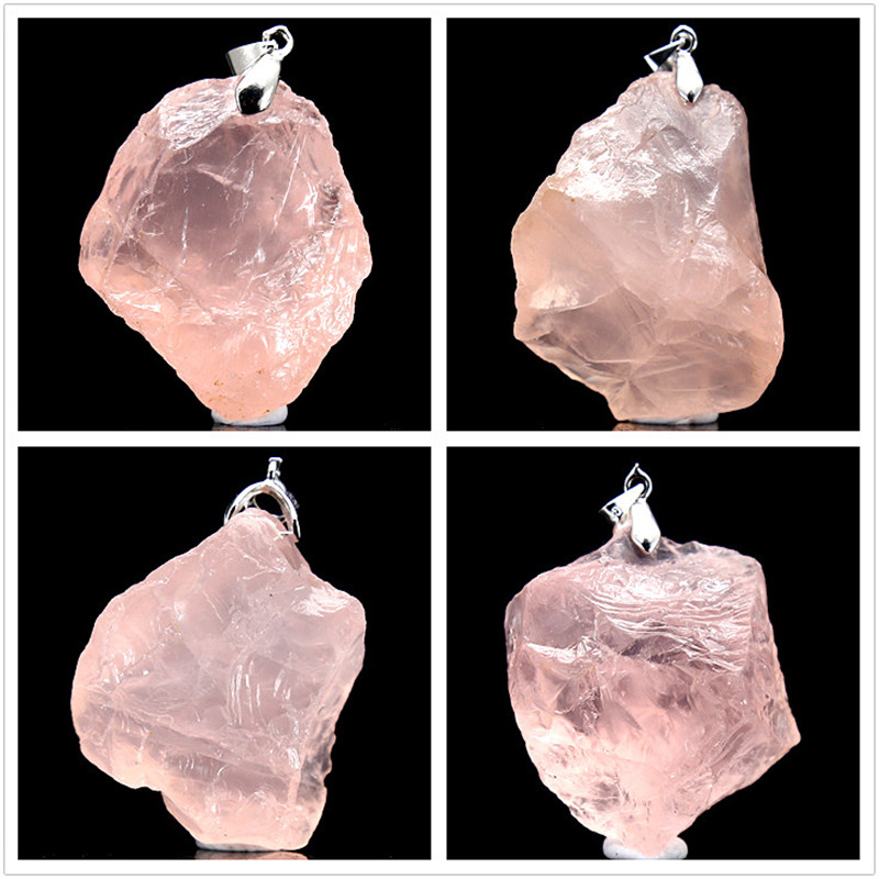 U4 Madagascar Pure natural Large Pink Crystal rough  Pendant Female models Peach blossom crystal Jewelryin the Accessories/Fashion Jewelry, Pendant/Pendant  category - from Buy2taobao.com to provide professional Taobao agent buy service