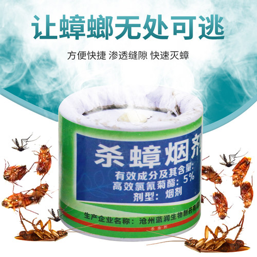 冠康蟑螂烟雾弹蚊子苍蝇臭虫跳蚤