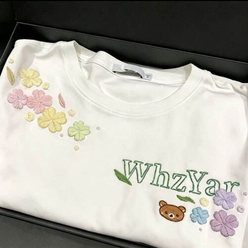 四叶草领花刺绣花样纸贴手工diy带图水溶贴破补洞立体花材料包
