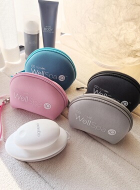 nuskin周边如新云朵机wellspa化妆包便携式旅行大容量收纳绑带包