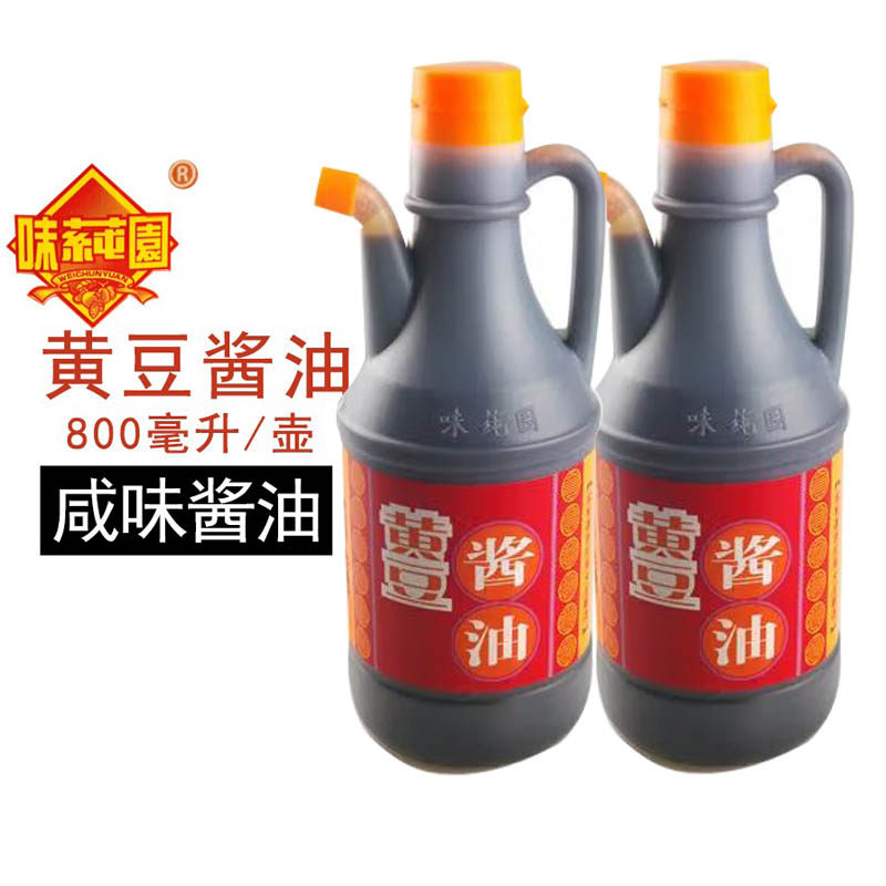 贵州味莼园黄豆酱油壶装800ml