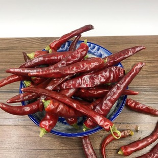 新货贵州干辣椒中辣土特产遵义辣椒虾子条子辣椒香辣农家干货500g