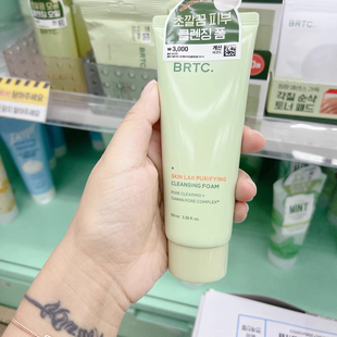 毛孔吸尘器 碧尔缇希净化洁面泡沫100ml 油痘肌控油闭口黑头清洁