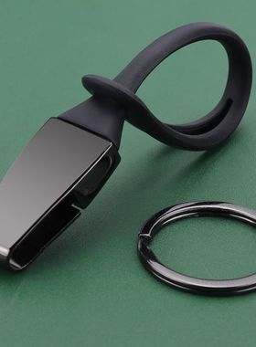 丹麦Menu二代钥匙扣男士汽车腰挂女生创意锁匙扣激光刻字logo礼品