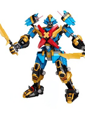 乐高 lego 幻影忍者 71775 尼雅的X武士神秘机甲 杀肉 净机甲