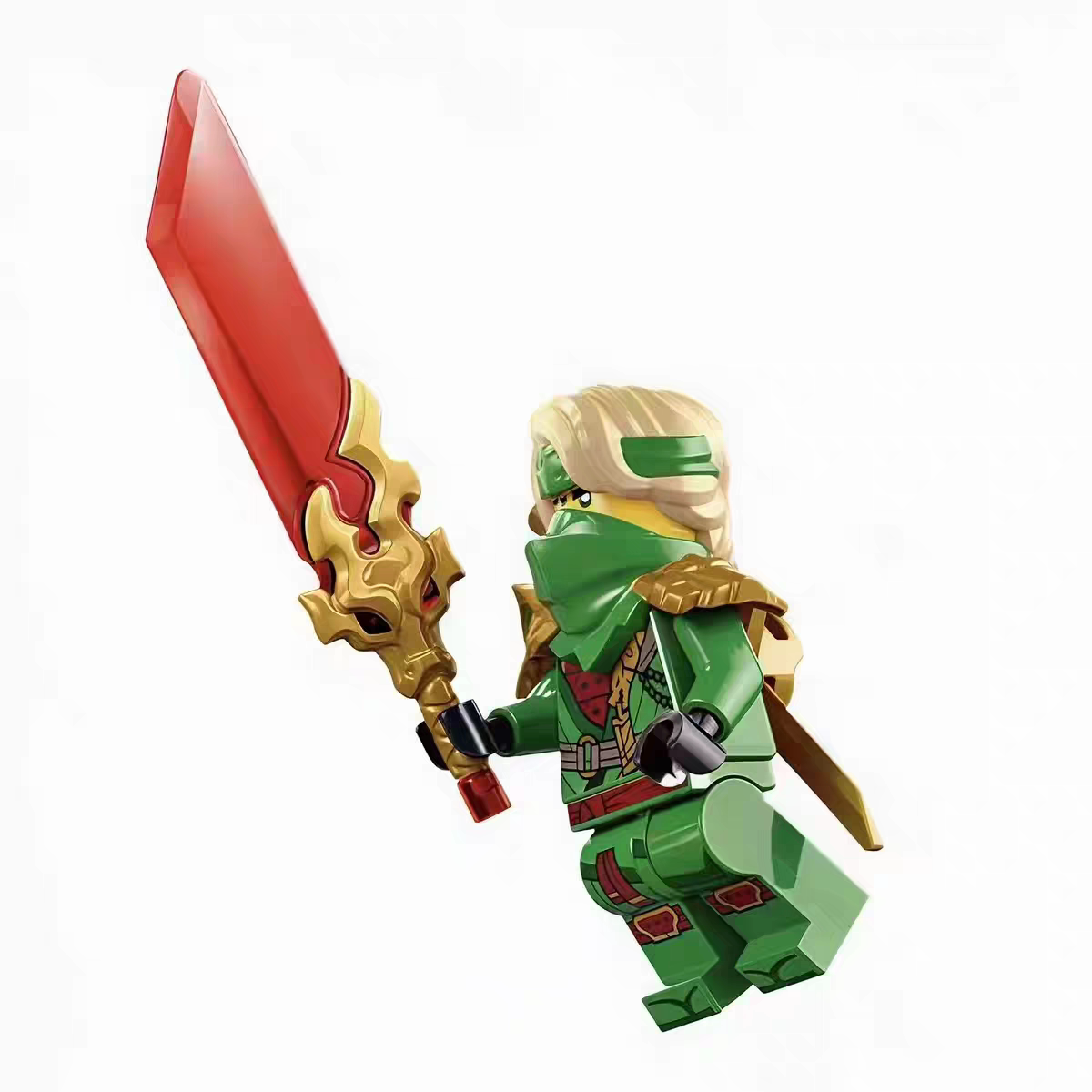 乐高 lego 幻影忍者 人仔 njo974 龙肩劳埃德 71842 71845 含武器图片