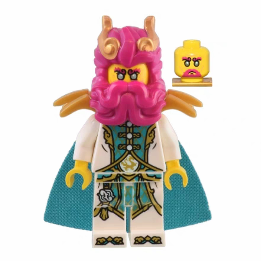 乐高 lego 悟空小侠 人仔 mk123 东方 龙王 80049 独占 全新未组图片
