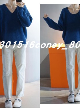 正反两面穿的 羊绒毛衣 3色