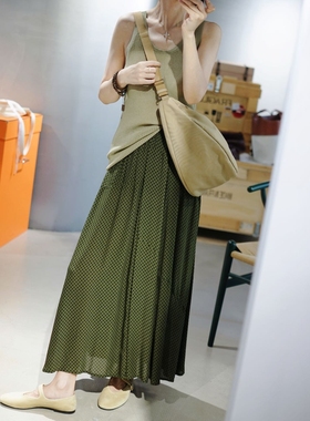 长绒棉与醋酸 气质针织背心